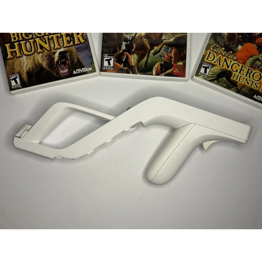 Cabela's Legendary Adventures Big Game Hunter Nintendo Wii Hunting Game Bundle